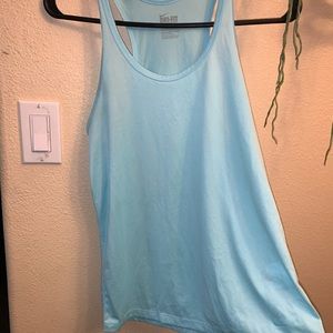 Blue Nike dry fit tank top